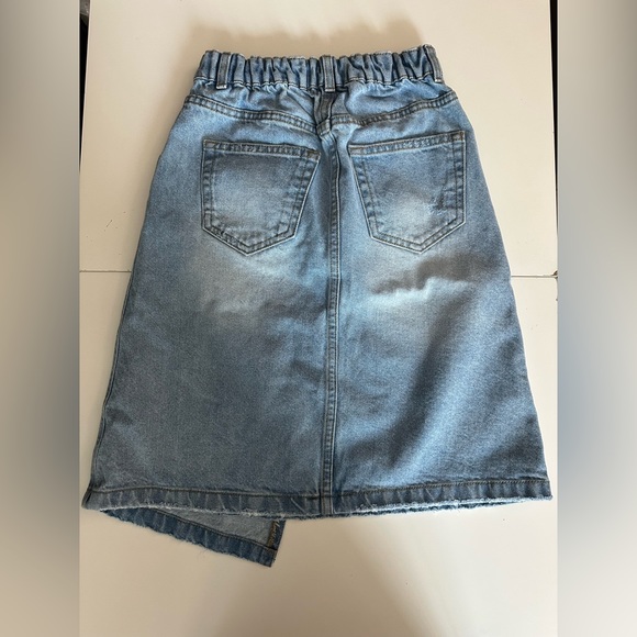 Girls denim midi skirt - Picture 2 of 3